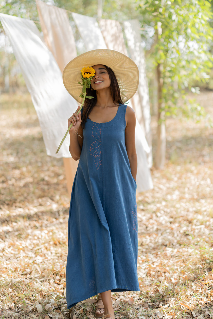 Wandering Blue Dress