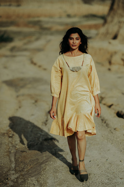 Ivory Yellow dress