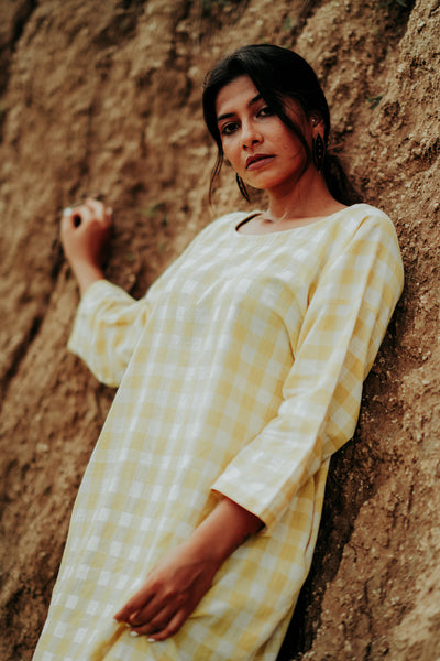 Checks dress